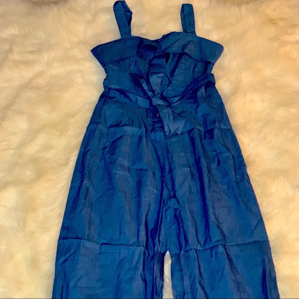 DENIM JUMPSUIT